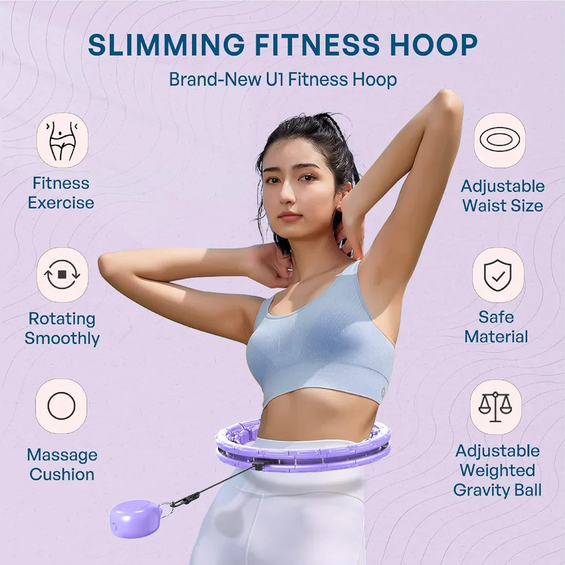 Weighted Hula Hoop Could Burn 700 Calories in 30 Minutes